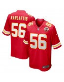 George Karlaftis Kansas City Chiefs Nike Player Game Jersey - Red