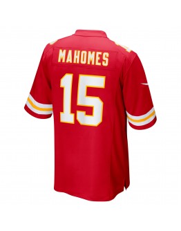 Patrick Mahomes Kansas City Chiefs Nike Super Bowl LVII Patch Game Jersey - Red