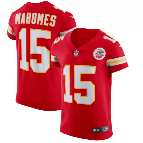 Patrick Mahomes Kansas City Chiefs Nike Vapor Elite Jersey - Red