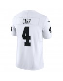 Derek Carr Las Vegas Raiders Nike Vapor F.U.S.E. Limited Jersey - White