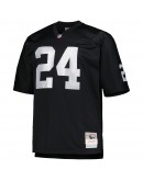 Charles Woodson Las Vegas Raiders Mitchell & Ness Big & Tall 1998 Retired Player Replica Jersey - Black