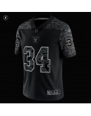 Bo Jackson Las Vegas Raiders Nike Retired Player RFLCTV Limited Jersey - Black