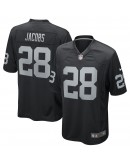 Josh Jacobs Las Vegas Raiders Nike Game Player Jersey - Black