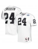 Charles Woodson Las Vegas Raiders Mitchell & Ness 2002 Super Bowl XXXVII Authentic Retired Player Jersey - White