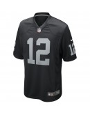 Ken Stabler Las Vegas Raiders Nike Game Retired Player Jersey - Black