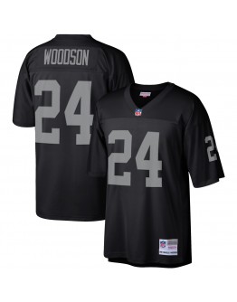 Charles Woodson Las Vegas Raiders Mitchell & Ness Legacy Replica Jersey - Black