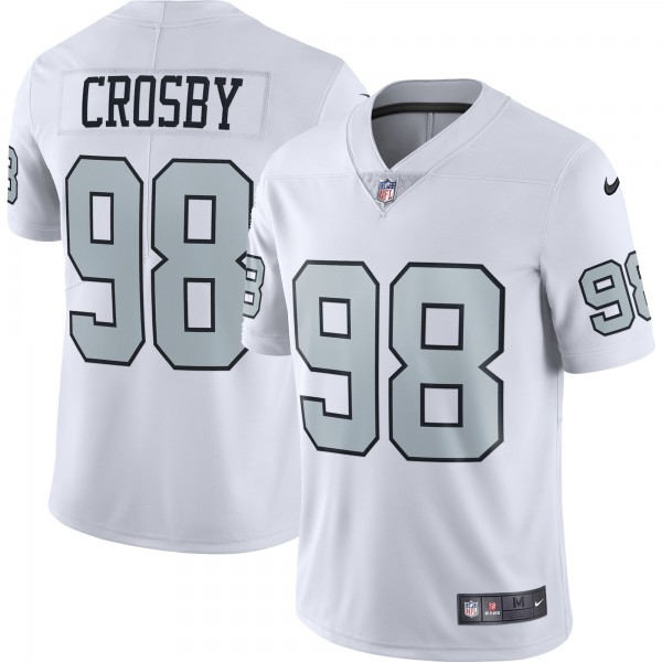 Maxx Crosby Las Vegas Raiders Nike Alternate Vapor Limited Jersey - White