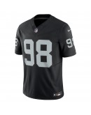 Maxx Crosby Las Vegas Raiders Nike Vapor F.U.S.E. Limited Jersey - Black