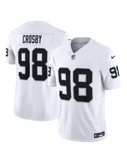 Maxx Crosby Las Vegas Raiders Nike Vapor F.U.S.E. Limited Jersey - White