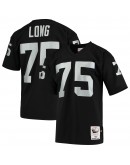 Howie Long Las Vegas Raiders Mitchell & Ness 1983 Authentic Throwback Retired Player Jersey - Black