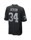 Bo Jackson Las Vegas Raiders Nike Game Retired Player Jersey - Black