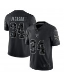 Bo Jackson Las Vegas Raiders Nike Retired Player RFLCTV Limited Jersey - Black