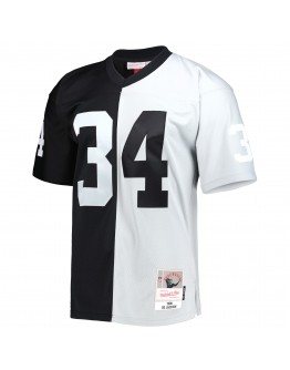 Bo Jackson Las Vegas Raiders Mitchell & Ness 1988 Split Legacy Replica Jersey - Black/Silver