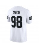 Maxx Crosby Las Vegas Raiders Nike Vapor F.U.S.E. Limited Jersey - White