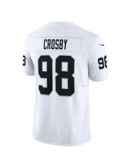 Maxx Crosby Las Vegas Raiders Nike Vapor F.U.S.E. Limited Jersey - White