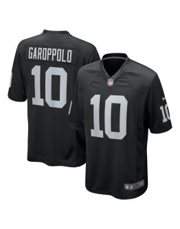 Jimmy Garoppolo Las Vegas Raiders Nike Game Player Jersey - Black