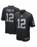 Ken Stabler Las Vegas Raiders Nike Game Retired Player Jersey - Black