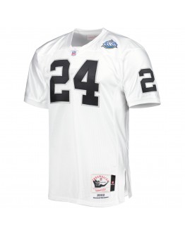 Charles Woodson Las Vegas Raiders Mitchell & Ness 2002 Super Bowl XXXVII Authentic Retired Player Jersey - White