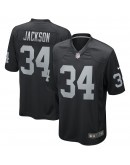 Bo Jackson Las Vegas Raiders Nike Game Retired Player Jersey - Black