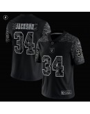 Bo Jackson Las Vegas Raiders Nike Retired Player RFLCTV Limited Jersey - Black