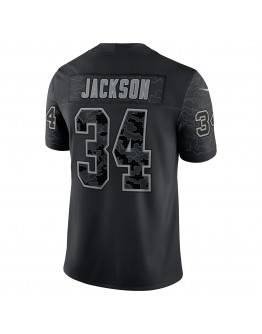 Bo Jackson Las Vegas Raiders Nike Retired Player RFLCTV Limited Jersey - Black