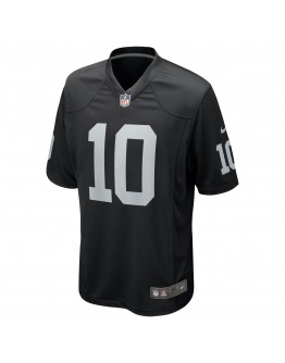 Jimmy Garoppolo Las Vegas Raiders Nike Game Player Jersey - Black