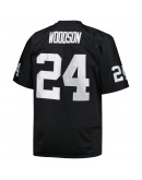 Charles Woodson Las Vegas Raiders Mitchell & Ness Big & Tall 1998 Retired Player Replica Jersey - Black