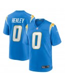 Daiyan Henley Los Angeles Chargers Nike Team Game Jersey - Powder Blue