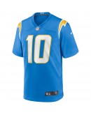 Justin Herbert Los Angeles Chargers Nike Player Game Jersey - Powder Blue