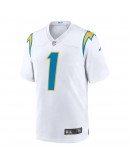 Quentin Johnston Los Angeles Chargers Nike Away Game Jersey - White