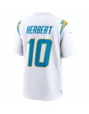 Justin Herbert Los Angeles Chargers Nike Game Jersey - White