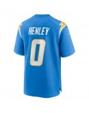 Daiyan Henley Los Angeles Chargers Nike Team Game Jersey - Powder Blue