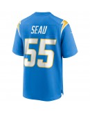 Junior Seau Los Angeles Chargers Nike Game Retired Player Jersey - Powder Blue