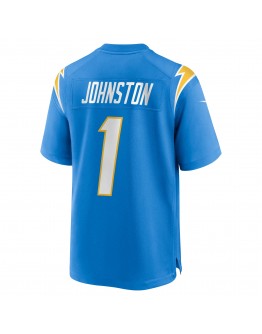 Quentin Johnston Los Angeles Chargers Nike 2023 NFL Draft First Round Pick Game Player Jersey - Powder Blue