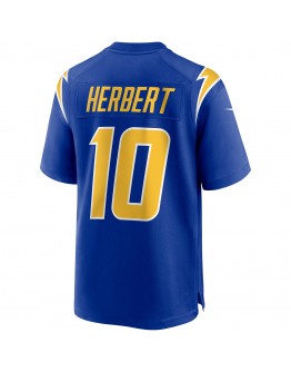 Justin Herbert Los Angeles Chargers Nike 2nd Alternate Game Jersey - Royal