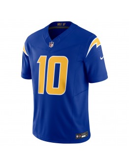 Justin Herbert Los Angeles Chargers Nike Vapor F.U.S.E. Limited Jersey - Royal