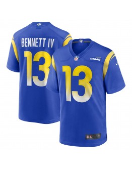 Stetson Bennett Los Angeles Rams Nike Team Game Jersey - Royal