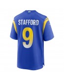 Matthew Stafford Los Angeles Rams Nike Super Bowl LVI Bound Game Patch Jersey - Royal