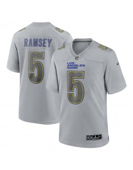 Jalen Ramsey Los Angeles Rams Nike Atmosphere Fashion Game Jersey - Gray