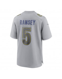 Jalen Ramsey Los Angeles Rams Nike Atmosphere Fashion Game Jersey - Gray