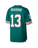 Dan Marino Miami Dolphins Mitchell & Ness Big & Tall 1984 Retired Player Replica Jersey - Aqua