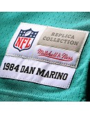 Dan Marino Miami Dolphins Mitchell & Ness Big & Tall 1984 Retired Player Replica Jersey - Aqua