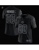 Mike Gesicki Miami Dolphins Nike RFLCTV Limited Jersey - Black