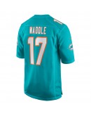 Jaylen Waddle Miami Dolphins Nike Game Jersey - Aqua