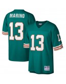 Dan Marino Miami Dolphins Mitchell & Ness Big & Tall 1984 Retired Player Replica Jersey - Aqua