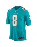 Jevon Holland Miami Dolphins Nike Game Player Jersey - Aqua