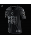 Mike Gesicki Miami Dolphins Nike RFLCTV Limited Jersey - Black