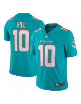 Tyreek Hill Miami Dolphins Nike Team Vapor Limited Jersey - Aqua