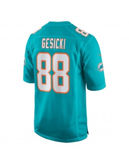 Mike Gesicki Miami Dolphins Nike Game Player Jersey - Aqua