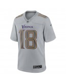 Justin Jefferson Minnesota Vikings Nike Atmosphere Fashion Game Jersey - Gray